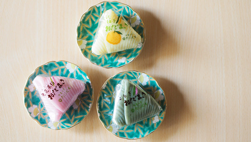 キュートな能登名物､たにぐちの「おだまき」は季節感じる美味しい和菓子。